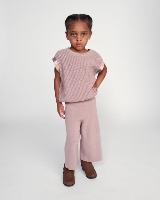 7AM - Sweater Vest Chunky Apparel & Accessories Ash Rose 12 - 18M