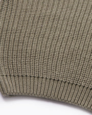 7AM - Sweater Vest Chunky Apparel & Accessories Olive 12 - 18M