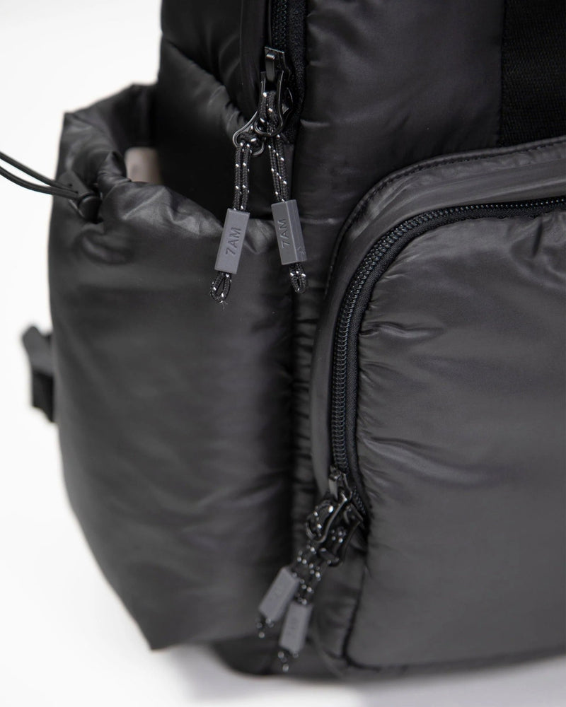 7AM - Sydney Backpack - Black Luggage & Bags