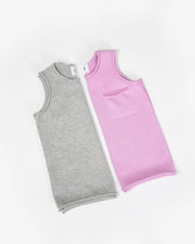 7AM - Tank Top Boxy Apparel & Accessories Heather Grey 6 - 12M