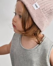 7AM - Tank Top Boxy Apparel & Accessories Heather Grey 6 - 12M