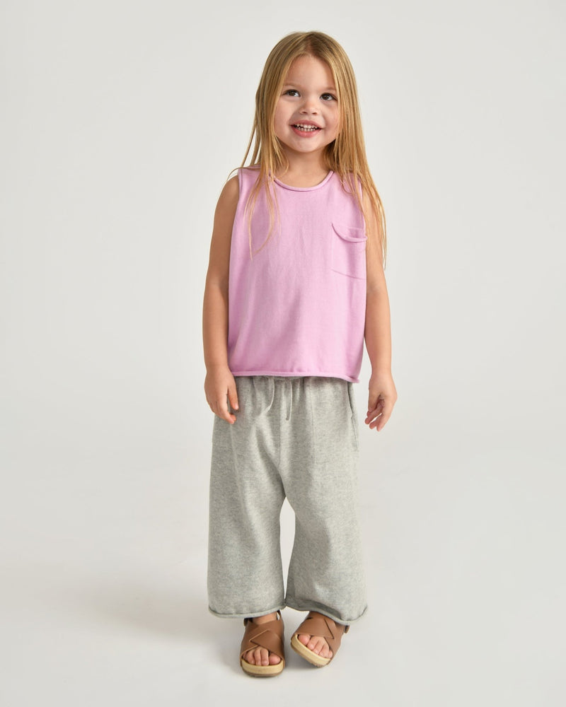 7AM - Tank Top Boxy Apparel & Accessories Pink 6 - 12M
