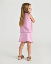 7AM - Tank Top Boxy Apparel & Accessories Pink 6 - 12M