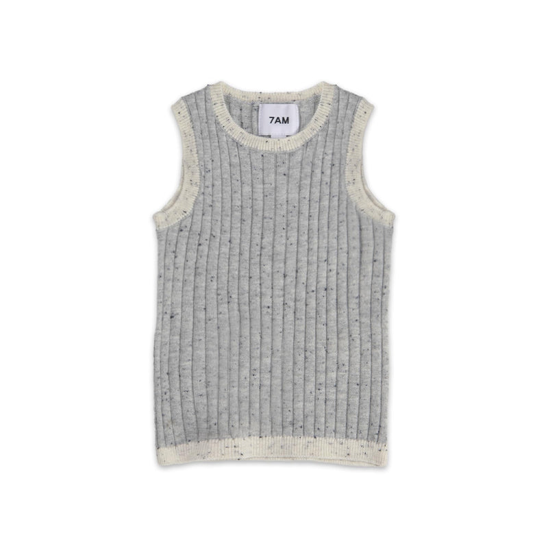 7AM - Tank Top - Hug Me Apparel & Accessories Heather Grey 0 - 3M