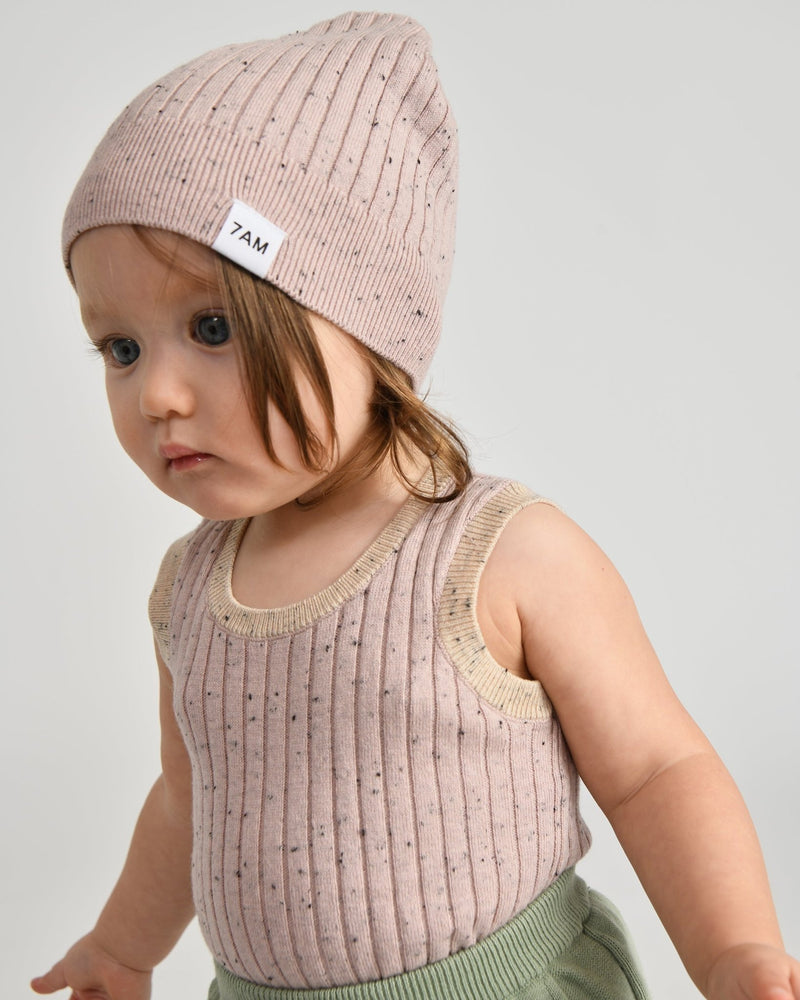 7AM - Tank Top - Hug Me Apparel & Accessories Oat 0 - 3M
