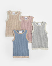 7AM - Tank Top - Hug Me Apparel & Accessories Oat 0 - 3M