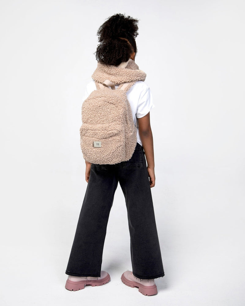 7AM - Teddy Backpack - Oatmeal - OS