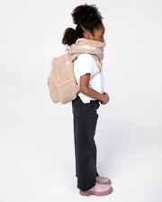 7AM - Teddy Backpack - Oatmeal - OS