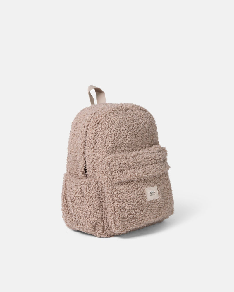 7AM - Teddy Backpack - Oatmeal - OS
