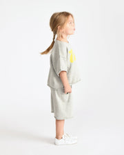 7AM - Tee Boxy | Boxy T-Shirt Apparel & Accessories Heather Grey 6 - 12M