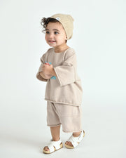 7AM - Tee Boxy | Boxy T-Shirt Apparel & Accessories Oat 2 - 3T