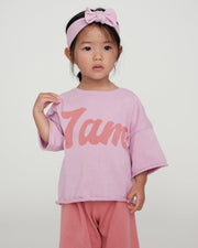 7AM - Tee Boxy | Boxy T-Shirt Apparel & Accessories Pink 3 - 4T