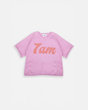 7AM - Tee Boxy | Boxy T-Shirt Apparel & Accessories Pink 4 - 5Y