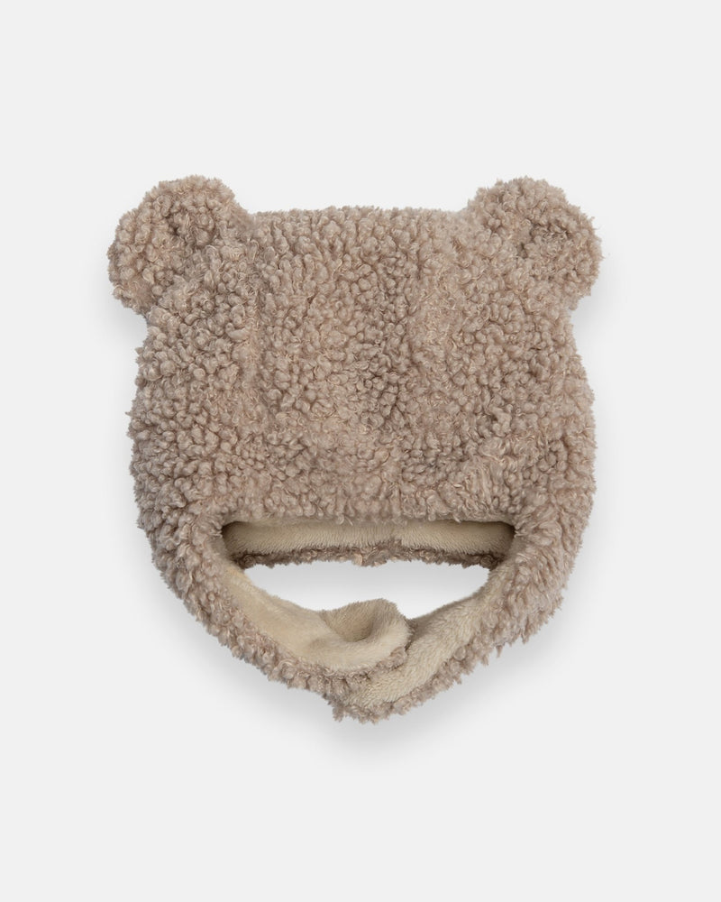 7AM - The Cub Hat - Teddy Mother & Baby Oatmeal 0 - 6M