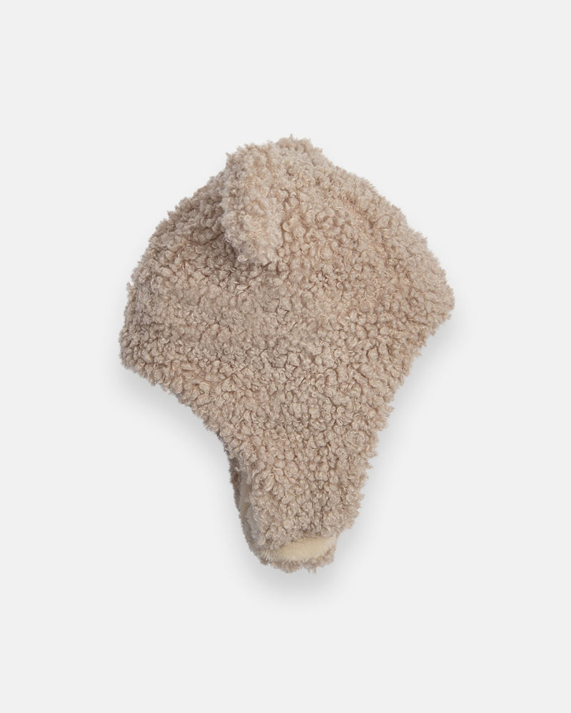 7AM - The Cub Hat - Teddy Mother & Baby Oatmeal 0 - 6M
