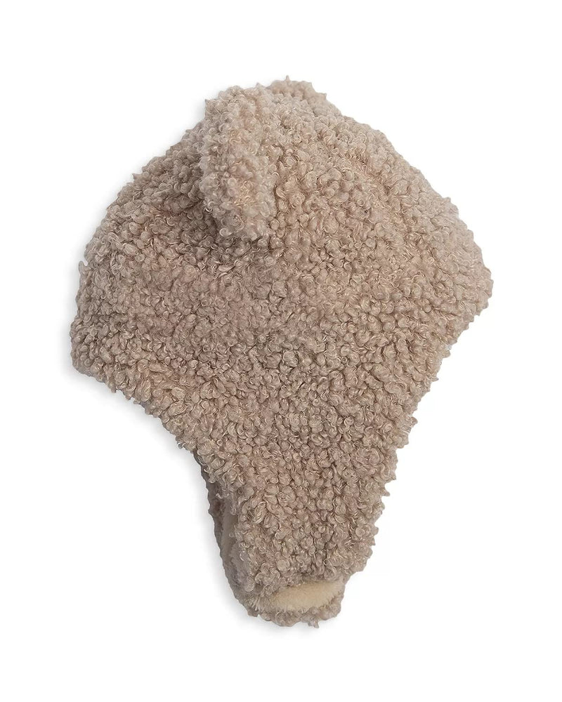 7AM - The Cub Set - Teddy | Hat & Mittens Mother & Baby Oatmeal 6 - 12M