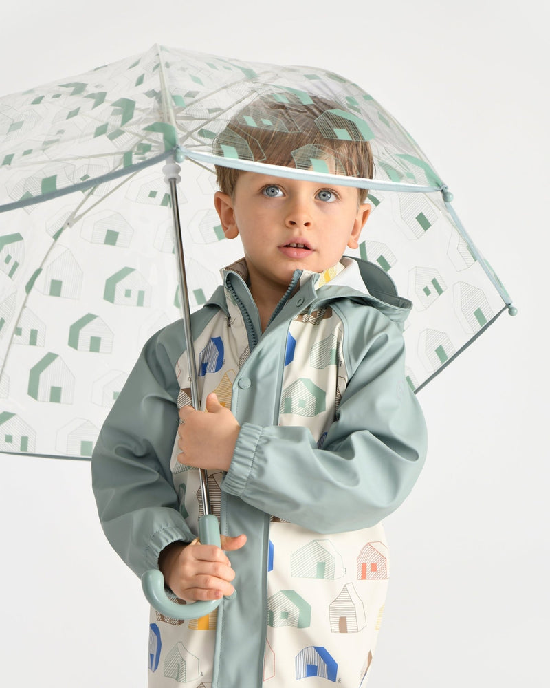 7AM - Tula Kid's Umbrella Home & Kitchen House Teal