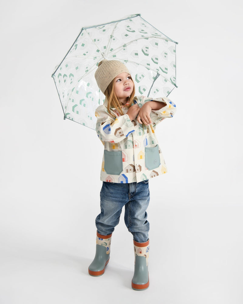 7AM - Tula Kid's Umbrella Home & Kitchen House Teal