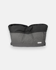 7AM - Unimuff - Heather Grey Dark/Black Plush - OS Mother & Baby