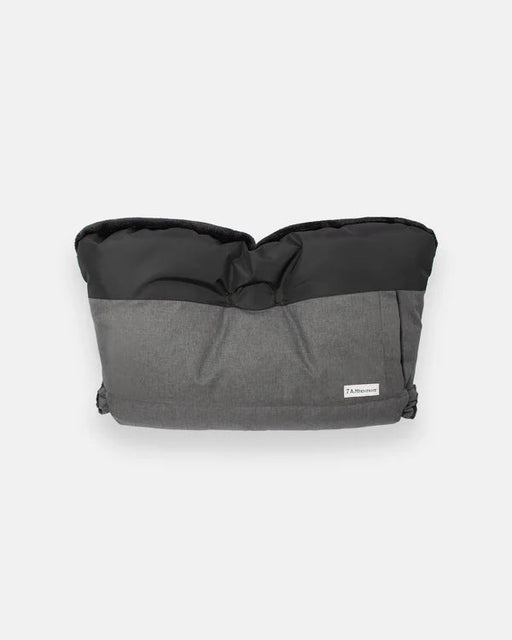7AM - Unimuff - Heather Grey Dark/Black Plush - OS Mother & Baby