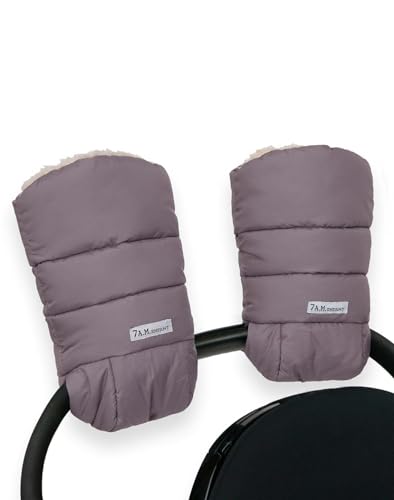 7AM - Warmmuffs - Ash Mother & Baby Ash Mauve
