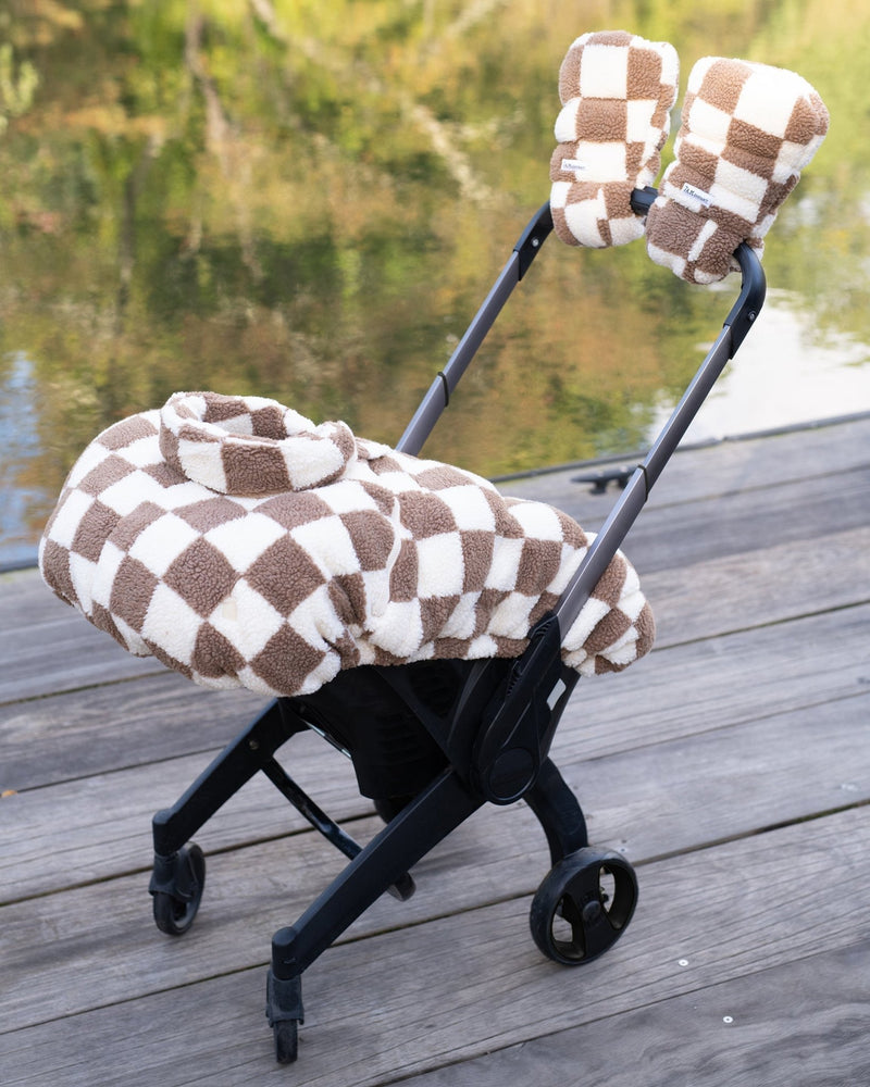 7AM - Warmmuffs - Checker Berber Mother & Baby