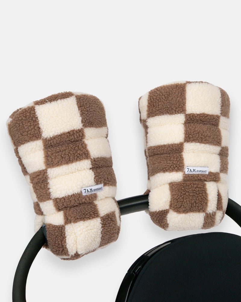 7AM - Warmmuffs - Checker Berber Mother & Baby