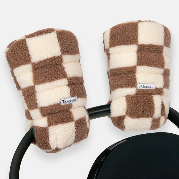 7AM - Warmmuffs - Checker Berber Mother & Baby