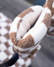 7AM - Warmmuffs - Checker Berber Mother & Baby