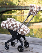7AM - Warmmuffs - Checker Berber Mother & Baby