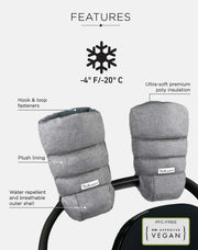 7AM - Warmmuffs - Heathers Mother & Baby Heather Grey