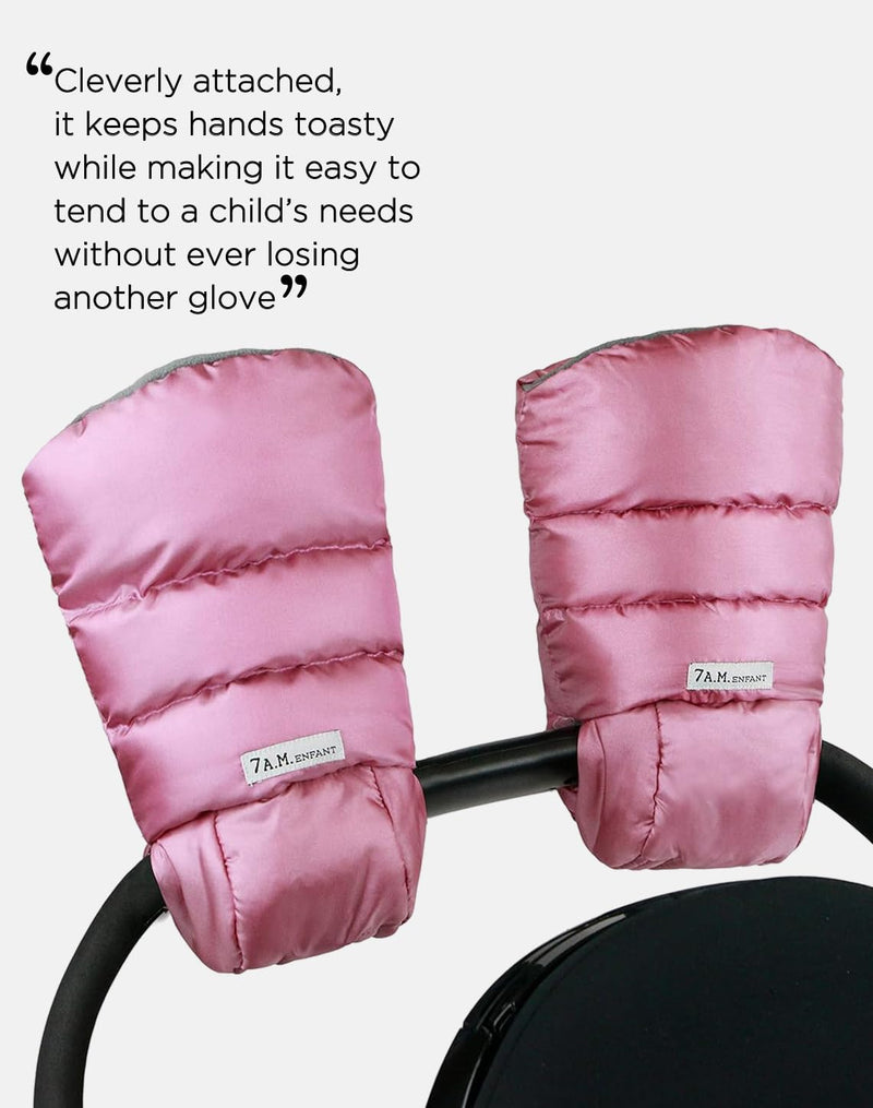 7AM - Warmmuffs - Metallic Lilac - OS Mother & Baby