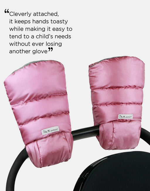7AM - Warmmuffs - Metallic Lilac - OS Mother & Baby