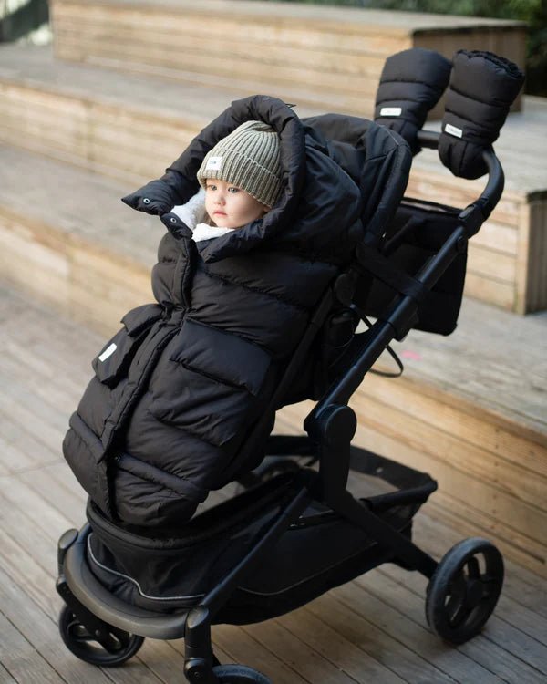 7AM - Warmmuffs - Plush Mother & Baby Navy