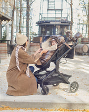 7AM - Warmmuffs - Polar Mother & Baby Black Polar