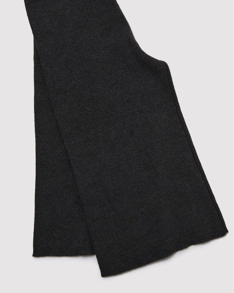 7AM - Wide Pants Chunky Apparel & Accessories Black Melange 12 - 18M