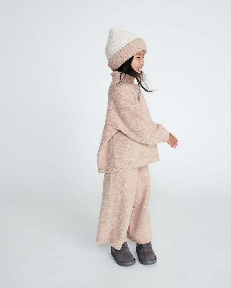 7AM - Wide Pants - Fuzzy Apparel & Accessories Pecan 1 - 2T