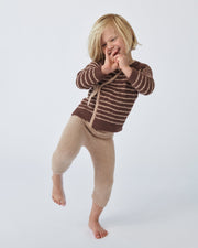 7AM - Wrap Top - Fuzzy Apparel & Accessories Pecan, Chartreuse 9 - 12M