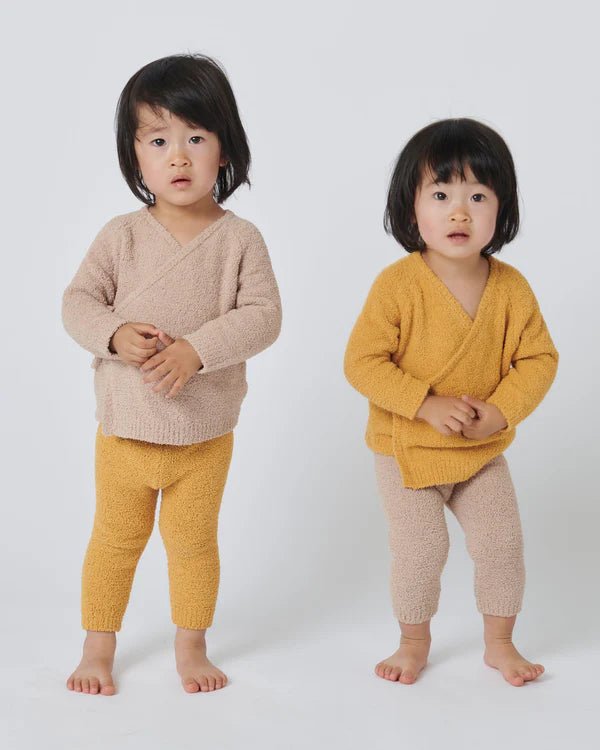 7AM - Wrap Top - Fuzzy Mother & Baby Amber 9 - 12M