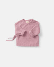 7AM - Wrap Top - Fuzzy Mother & Baby Pecan 9 - 12M