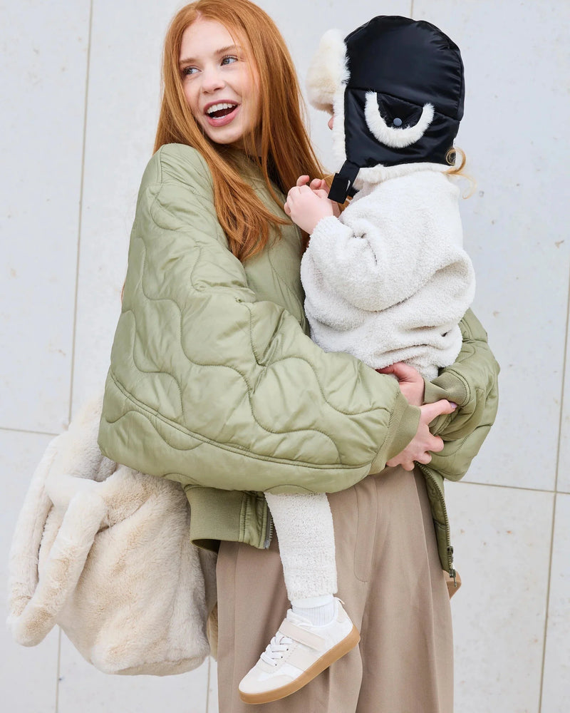 Ushuaia Tote - Arctic Faux Fur
