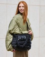 Capri Crossbody Tote - Liquid Shine