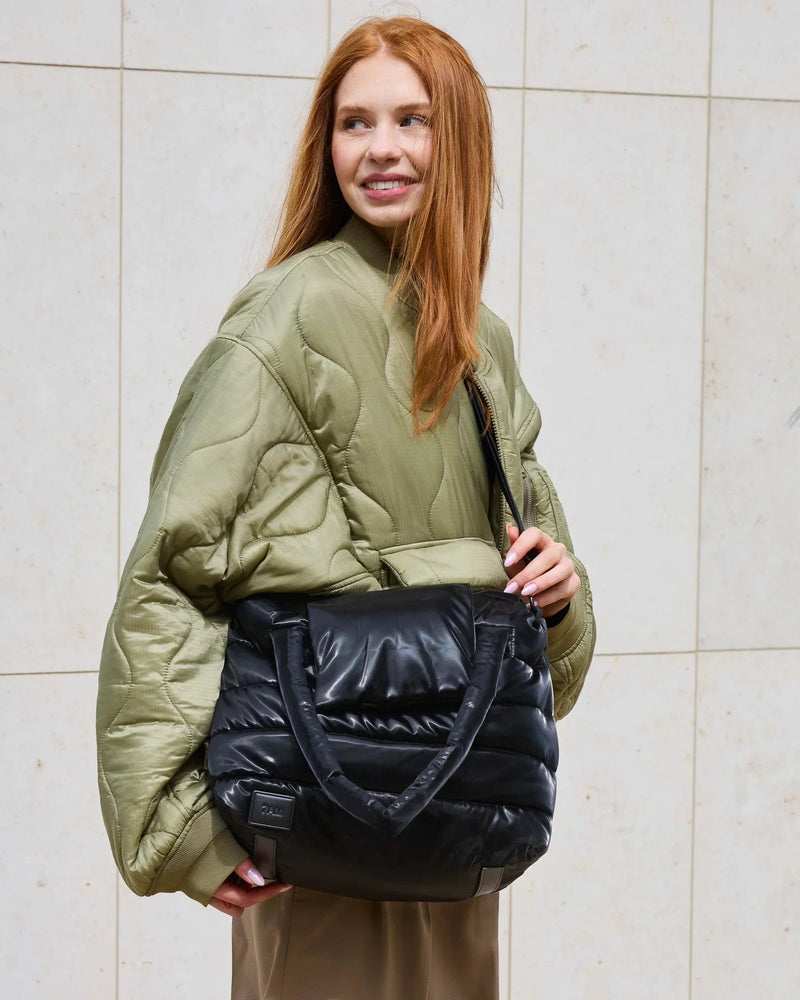 Capri Crossbody Tote - Liquid Shine