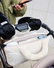 Romy Stroller Organizer - Ushuaia  / Faux Fur