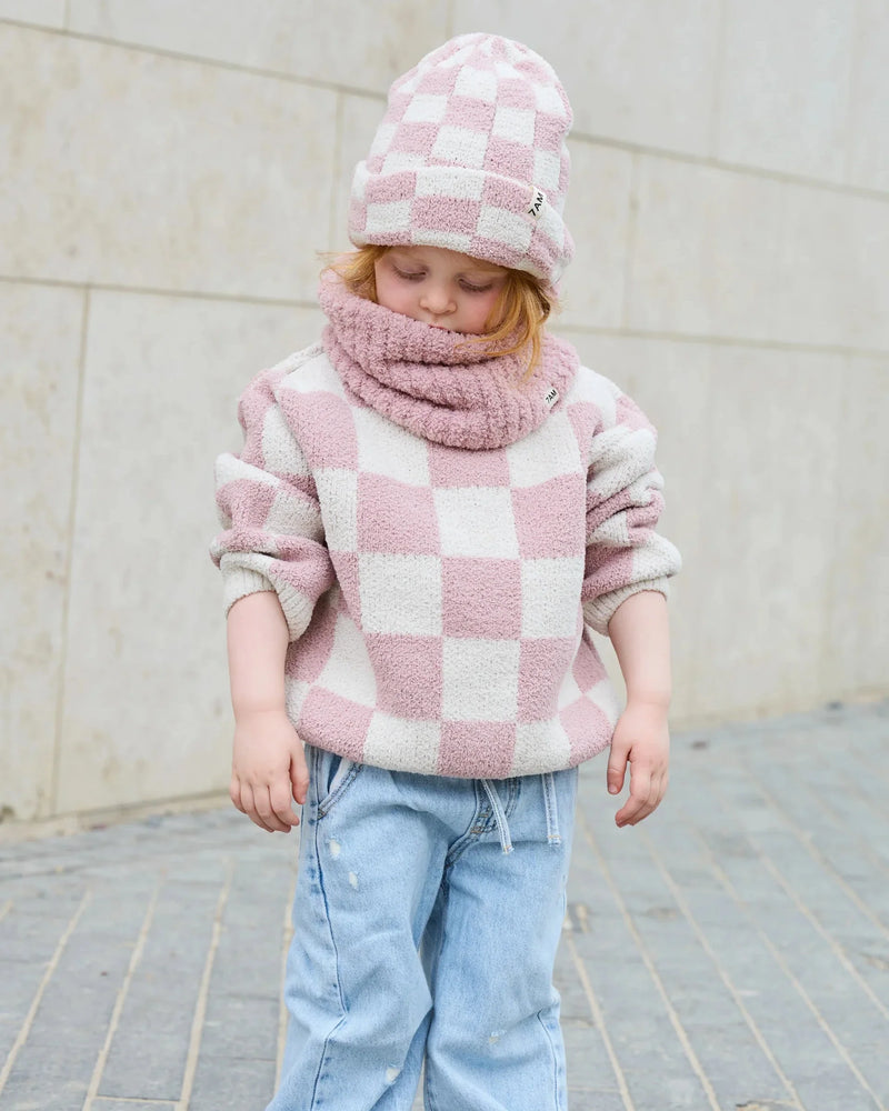 Ribbed Neck Gaiter • Fuzzy