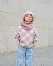 Ribbed Neck Gaiter • Fuzzy