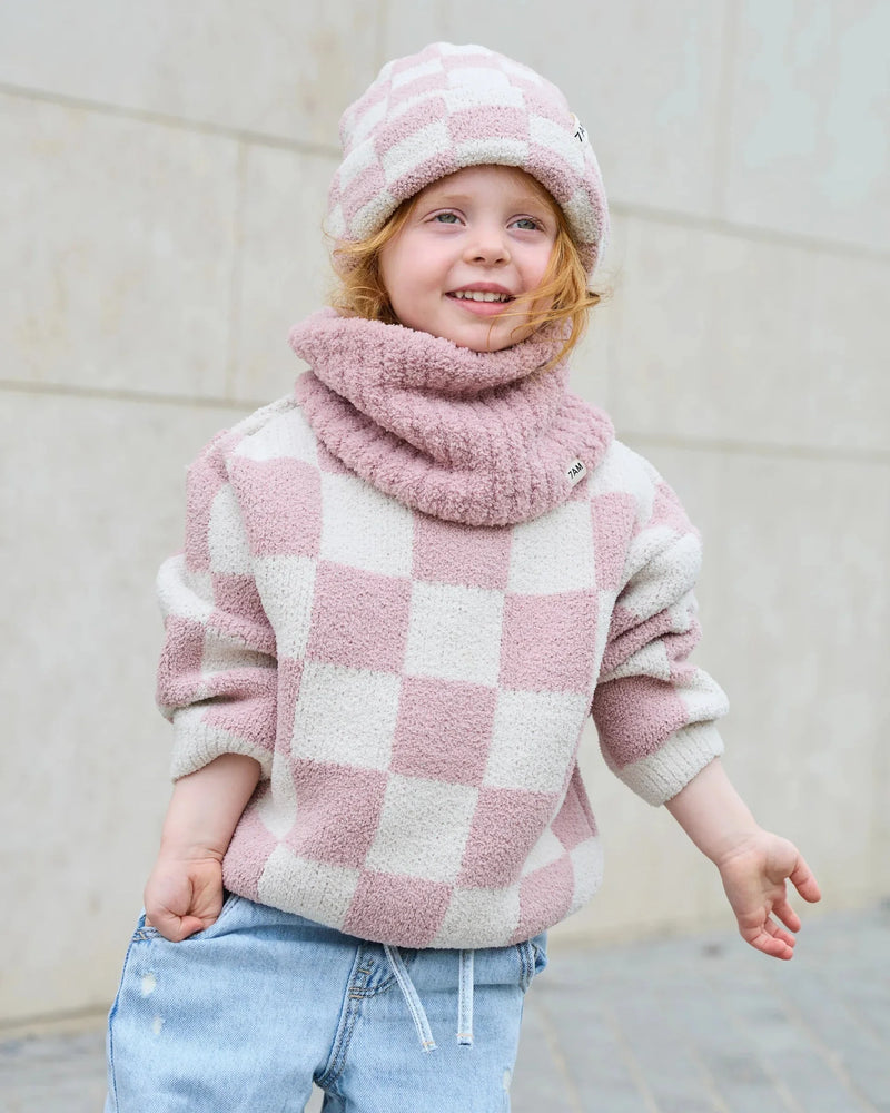 Ribbed Neck Gaiter • Fuzzy
