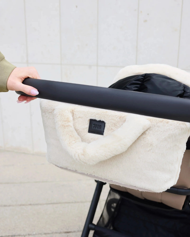Romy Stroller Organizer - Ushuaia  / Faux Fur