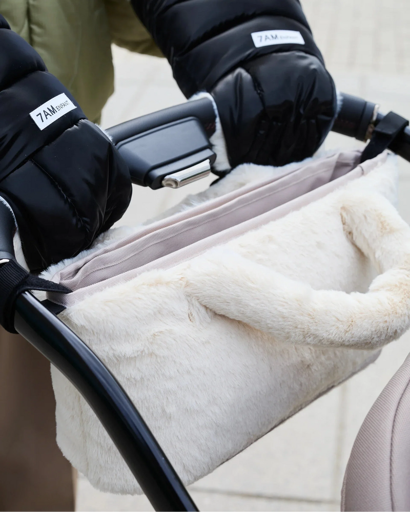Romy Stroller Organizer - Ushuaia  / Faux Fur