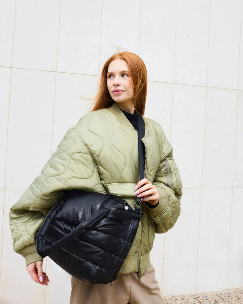Capri Crossbody Tote - Liquid Shine